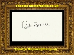Martin Bell MP signed autograph sheet