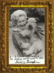Molly Sugden Autograph Signed Picture Card Are You Being Served