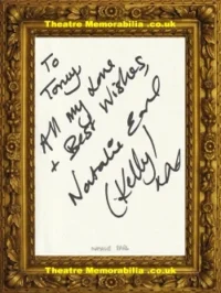 Natalie Earl Autograph Signed Sheet Brookside