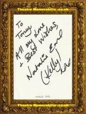 Natalie Earl Autograph Signed Sheet Brookside