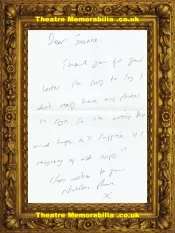 Nicholas Rowe Autograph Signed Script Page