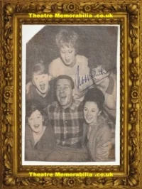 Norman Wisdom Autograph Signed Newspaper Cutting