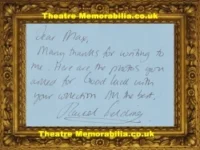 Rachel Harding Autograph Signed Letter ? – Help 22