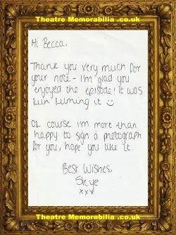 Skye signed letter note, help identify