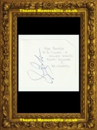 Sue Barker Autograph Signed Sheet – Tennis TV Pundit BBC