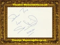 Sue Jenkins Autograph Signed Sheet Coronation Street