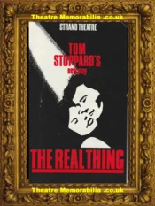 London Strand Theatre – The Real Thing – 1983