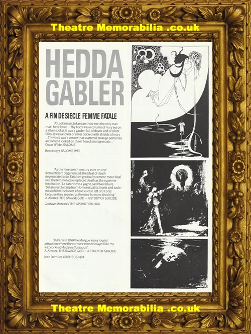Leicester Haymarket Theatre - Hedda Gabler - 1980 - Image 3