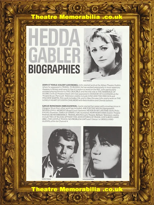 Leicester Haymarket Theatre - Hedda Gabler - 1980 - Image 5