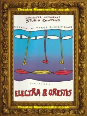 Leicester Haymarket Studio Theatre – Electra & Orestes – 1983