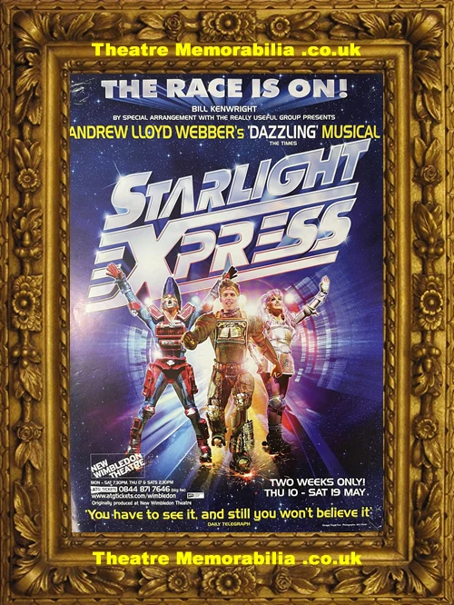 London New Wimbledon Theatre - Starlight Express - 2012 Poster - Image 2