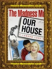 London Cambridge Theatre – Our House Musical – 2002 Signed Poster