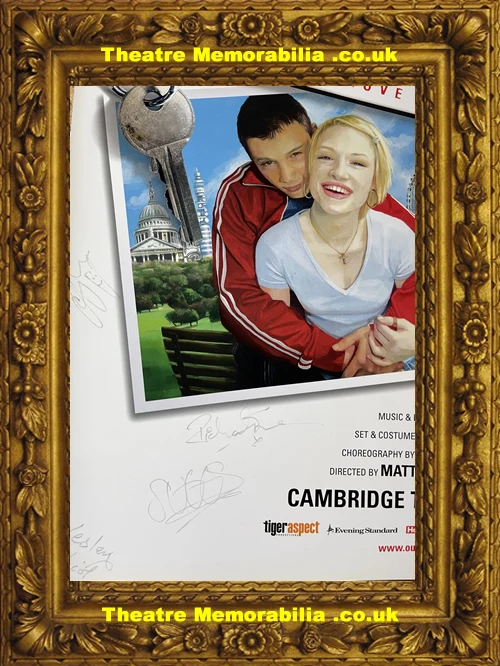 London Cambridge Theatre - Our House Musical - 2002 Signed Poster - Image 5