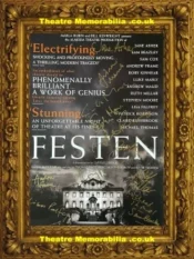 London Lyric Theatre – Festen – 2004 Multi Signed Poster