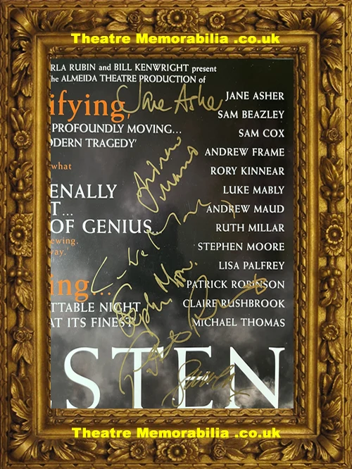 London Lyric Theatre - Festen - 2004 Multi Signed Poster - Image 4