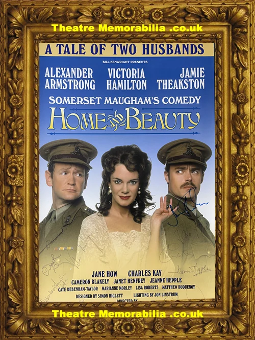 London Lyric Theatre - Home And Beauty - 2002 Multi Signed Poster - Image 2