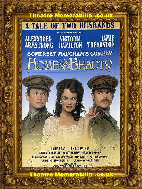 London Lyric Theatre - Home And Beauty - 2002 Multi Signed Poster - Image 2