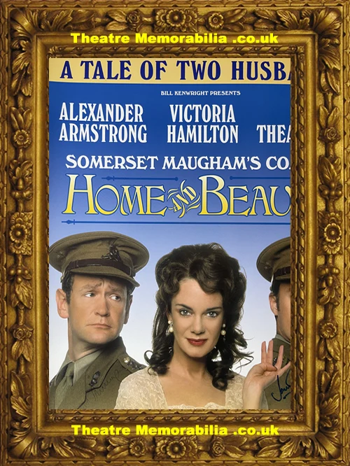 London Lyric Theatre - Home And Beauty - 2002 Multi Signed Poster - Image 3