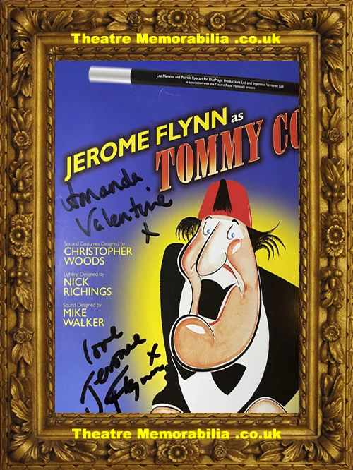 London Garrick Theatre - Just Like That - 2003 Tommy Cooper Multi Signed Poster - Image 3