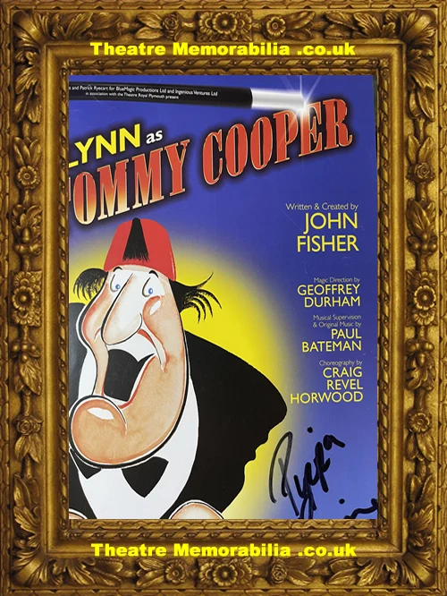 London Garrick Theatre - Just Like That - 2003 Tommy Cooper Multi Signed Poster - Image 4