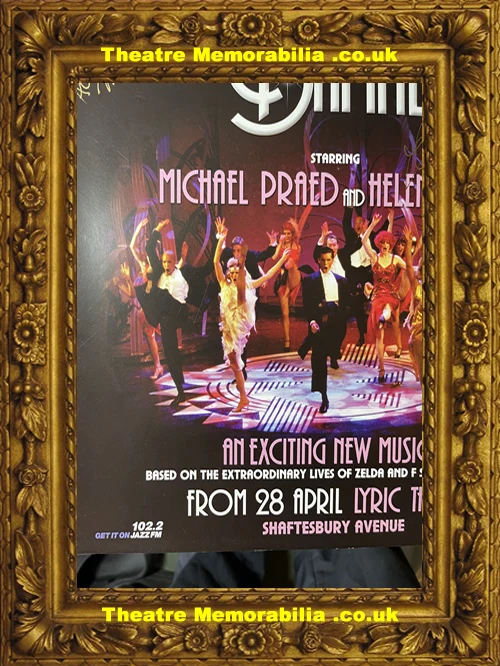 London Lyric Theatre - Beautiful And Damned - 2004 Multi Signed Poster - Image 7