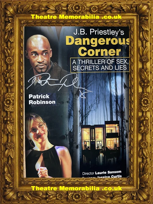 London Garrick Theatre - Dangerous Corners - 2002 Multi Signed Poster - Image 5