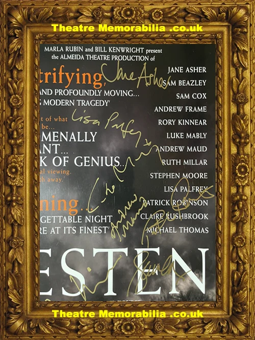 London Lyric Theatre - Festen - 2004 Multi Signed Poster - Image 4