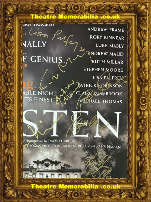 London Lyric Theatre - Festen - 2004 Multi Signed Poster - Image 7