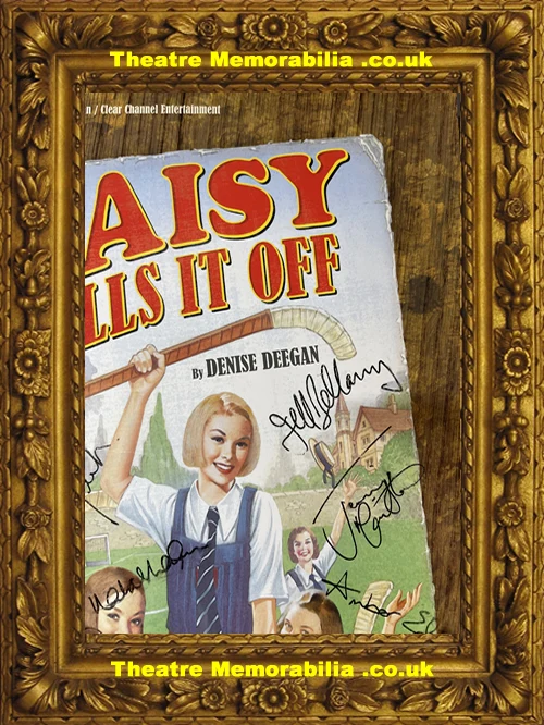 London Lyric Theatre - Daisy Pulls It Off - 2002 Multi Signed Poster - Image 4