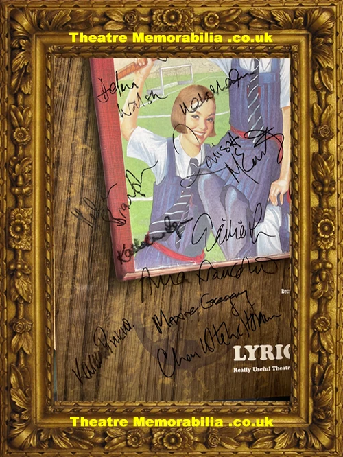 London Lyric Theatre - Daisy Pulls It Off - 2002 Multi Signed Poster - Image 5
