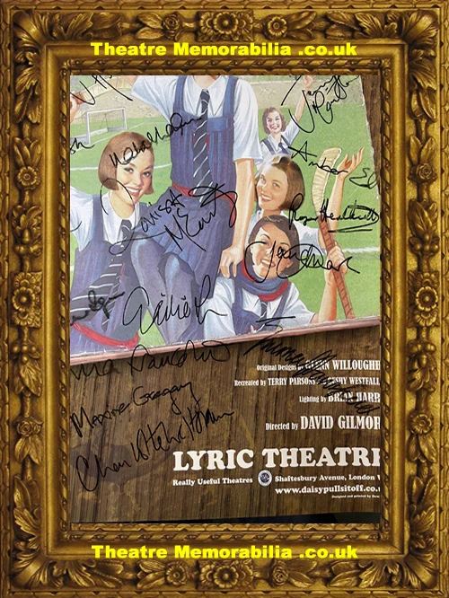 London Lyric Theatre - Daisy Pulls It Off - 2002 Multi Signed Poster - Image 6