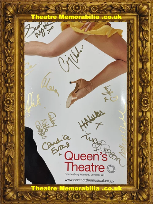 London Queens Theatre - Contact - 2002 Multi Signed Poster - Image 7