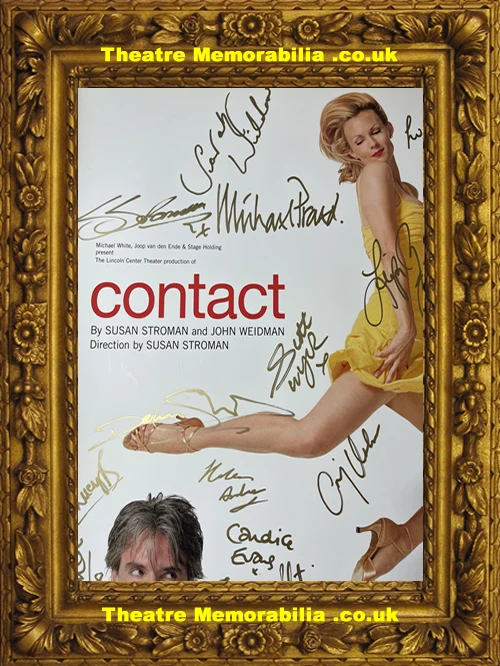 London Queens Theatre - Contact - 2002 Multi Signed Poster - Image 9