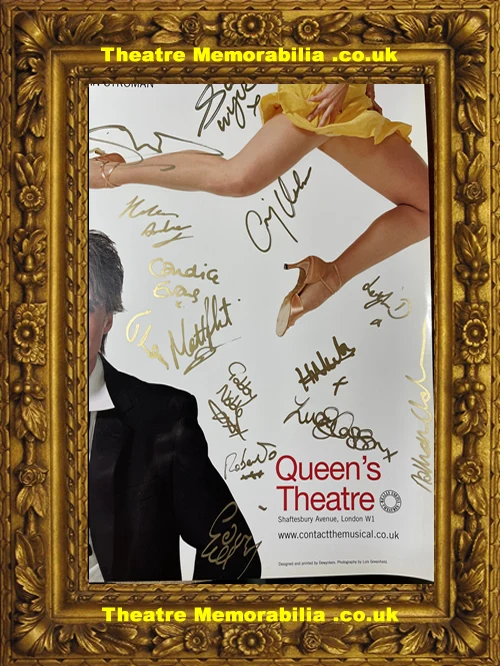 London Queens Theatre - Contact - 2002 Multi Signed Poster - Image 12