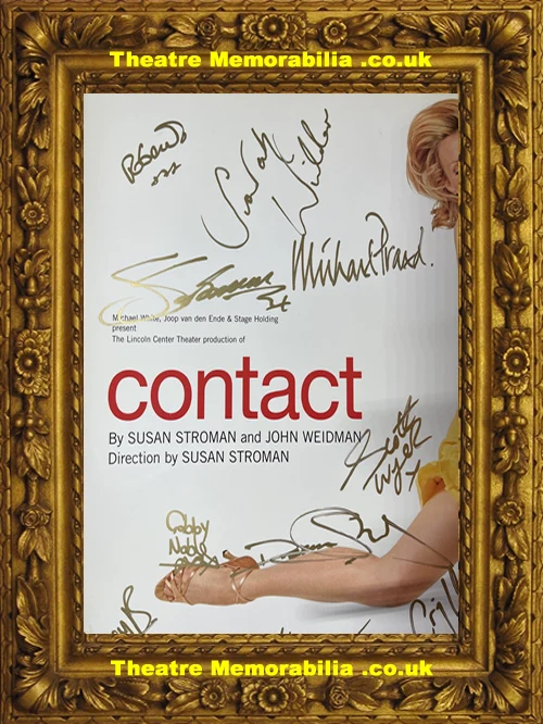 London Queens Theatre - Contact - 2002 Multi Signed Poster - Image 14