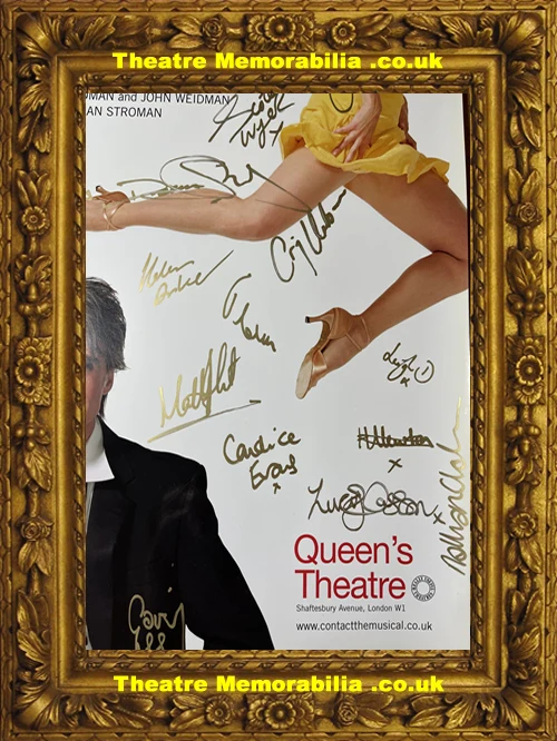 London Queens Theatre - Contact - 2002 Multi Signed Poster - Image 17