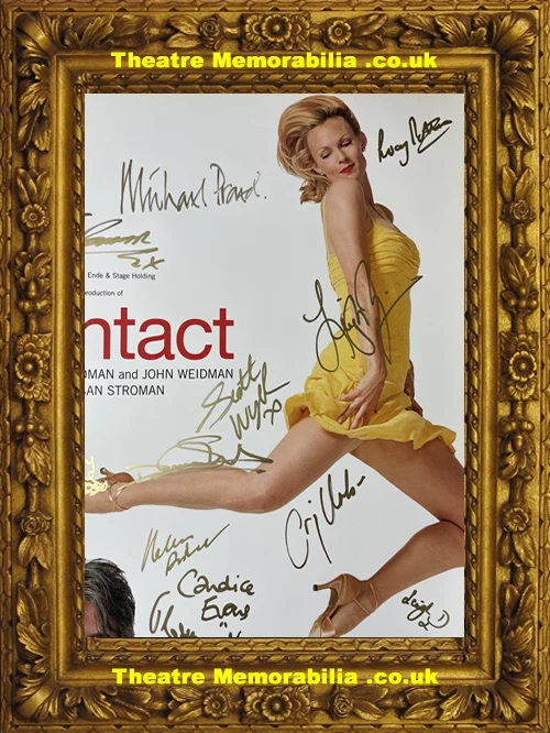 London Queens Theatre - Contact - 2002 Multi Signed Poster - Image 20