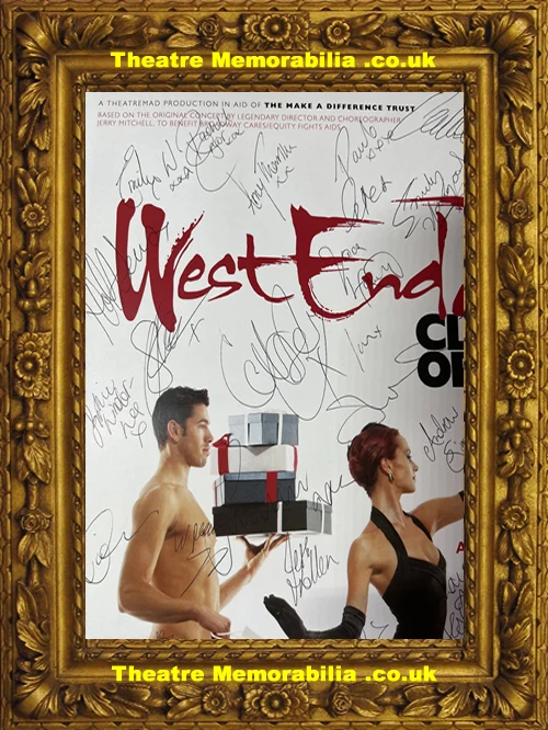London Cafe De Paris - West End Bares - 2011 Multi Signed Poster - Image 3