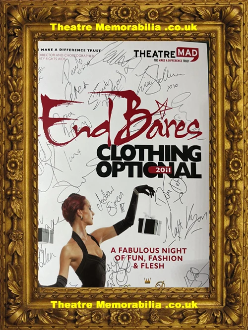 London Cafe De Paris - West End Bares - 2011 Multi Signed Poster - Image 4