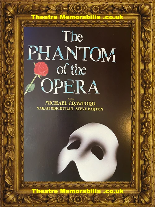 Phantom Of The Opera lobby card poster, Haymarket Theatre London 1986 - image 4