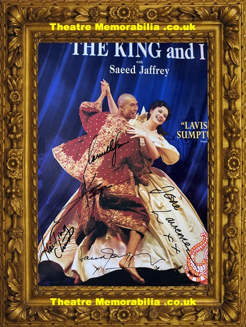 The King and I multi signed poster, London Palladium 2001 - image 3