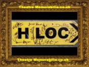 Hollyoaks Multi Signed Locations Signboard Atkinson – Porter – Carter