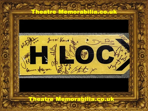 Hollyoaks Multi Signed Locations Signboard Atkinson - Porter - Carter - Image 2