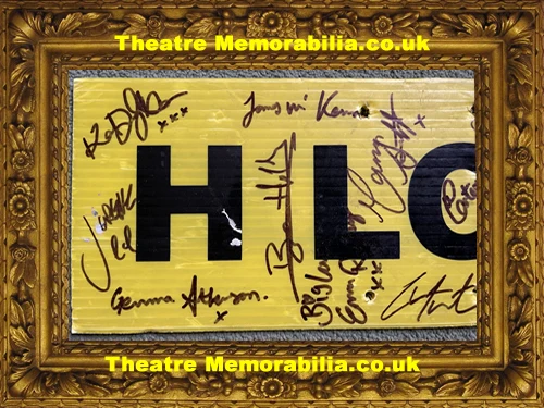 Hollyoaks Multi Signed Locations Signboard Atkinson - Porter - Carter - Image 3