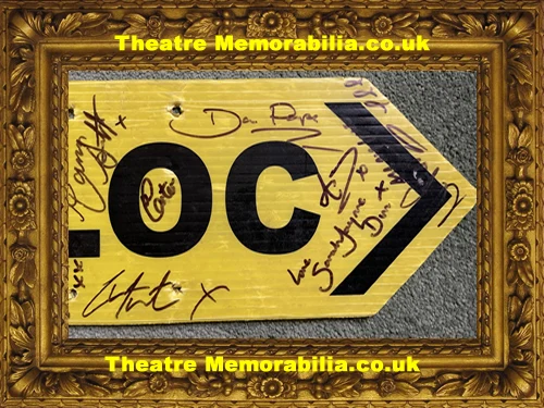 Hollyoaks Multi Signed Locations Signboard Atkinson - Porter - Carter - Image 5