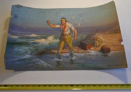 Ben S Smith - Marooned - Painting - LARGE