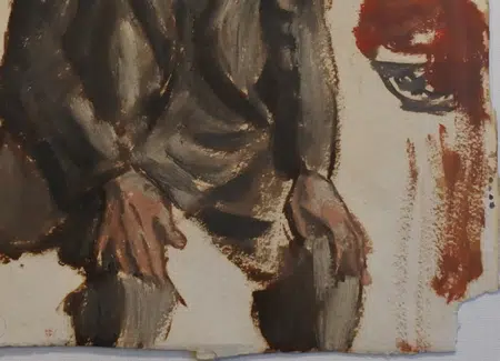 Francis Bacon Man In A Suit Painting 1962