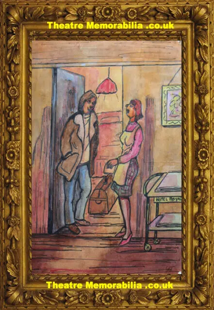Gwendolen Jackson – Hotel Royal – Watercolour Painting