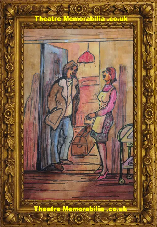 Gwendolen Jackson - Hotel Royal - Watercolour Painting