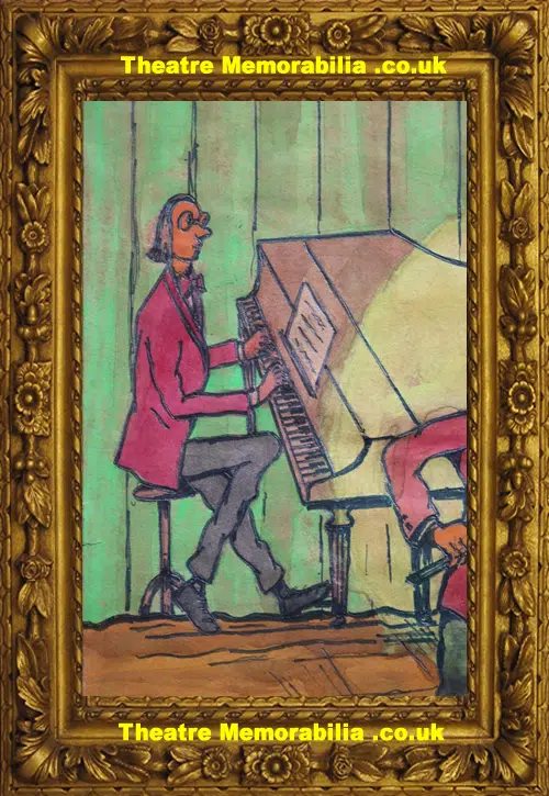 Gwendolen Jackson - Marko the Musician - Watercolour Painting